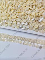 Pearl Crochet Lace trim