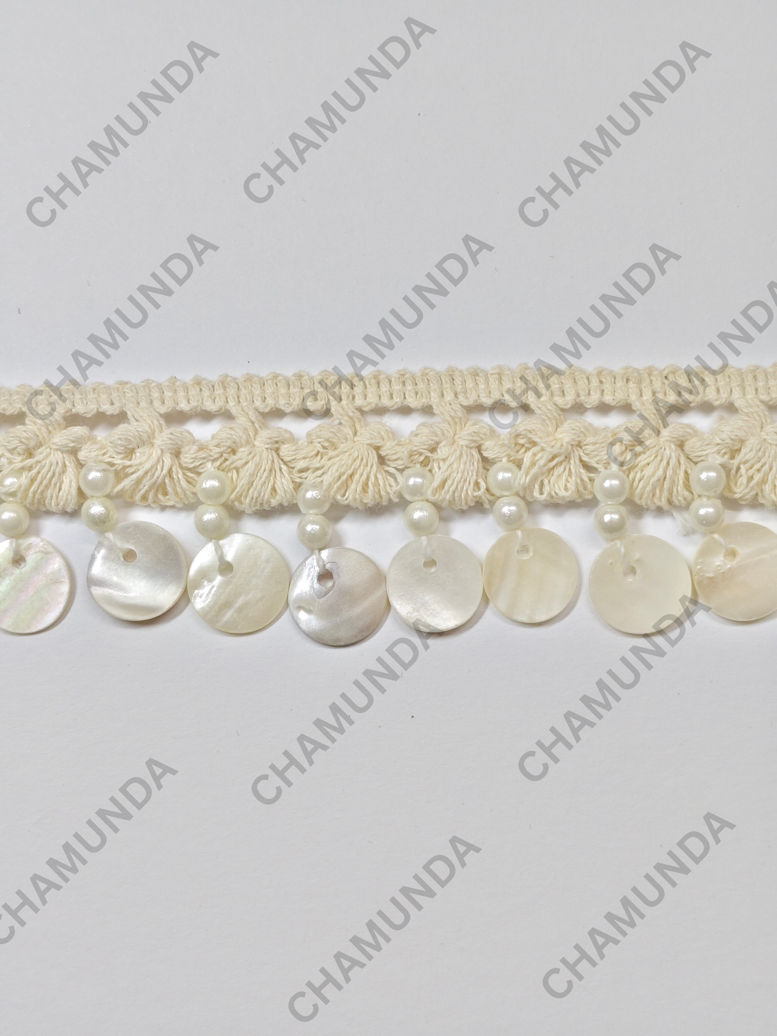 Pearl Crochet Lace trim