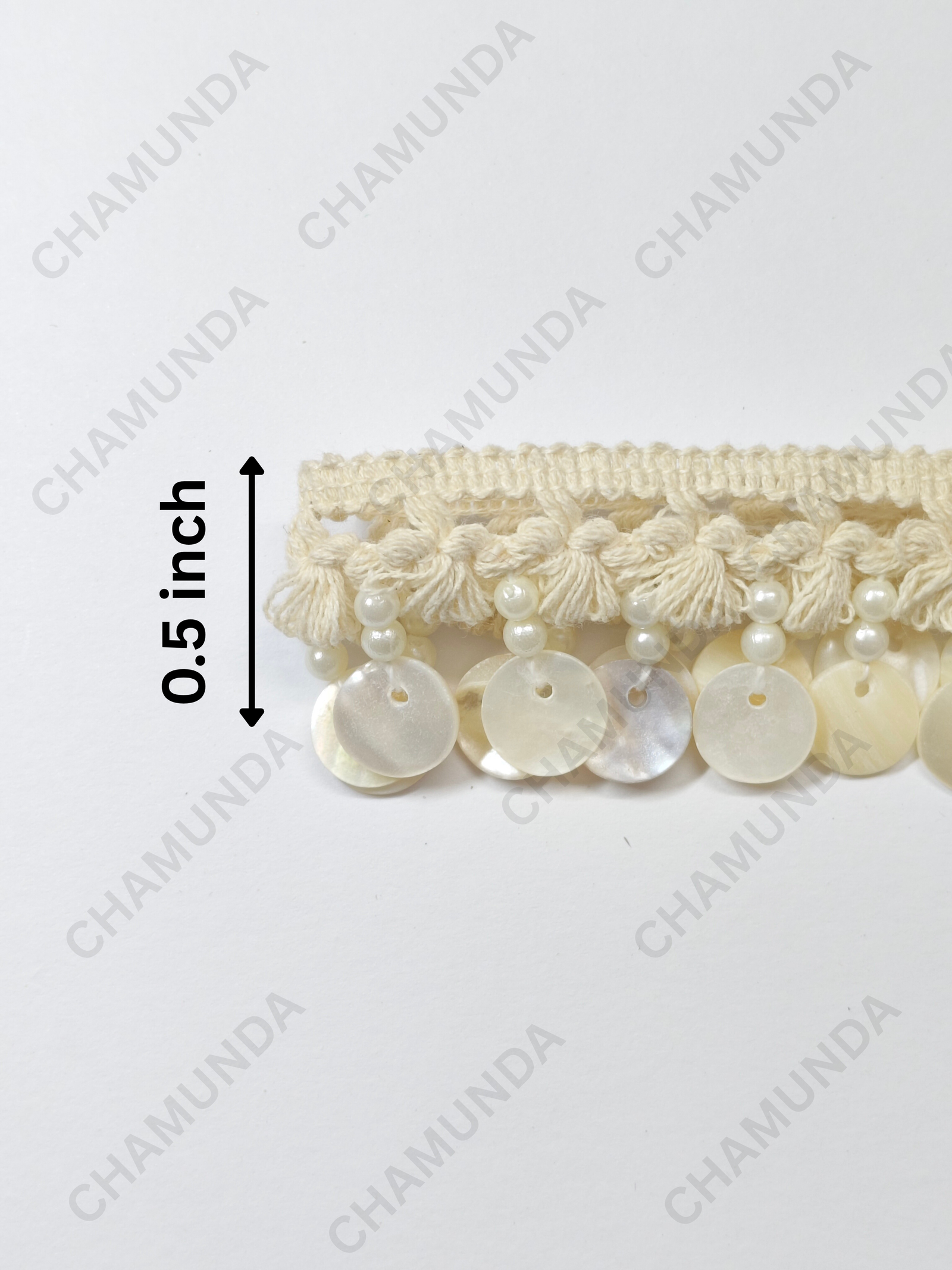 Pearl Crochet Lace trim